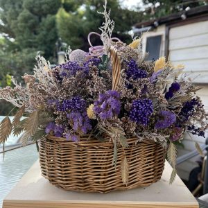 Flower Basket - Purple