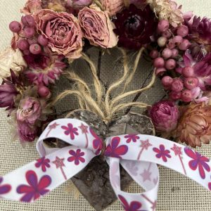 Small Dried Flower Tree of Life - Pink