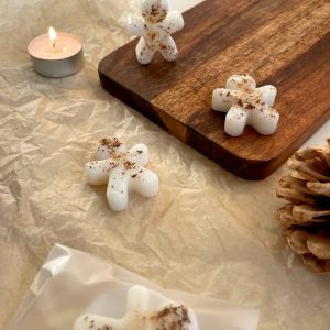 Gingerbread men wax melts, Christmas wax melts