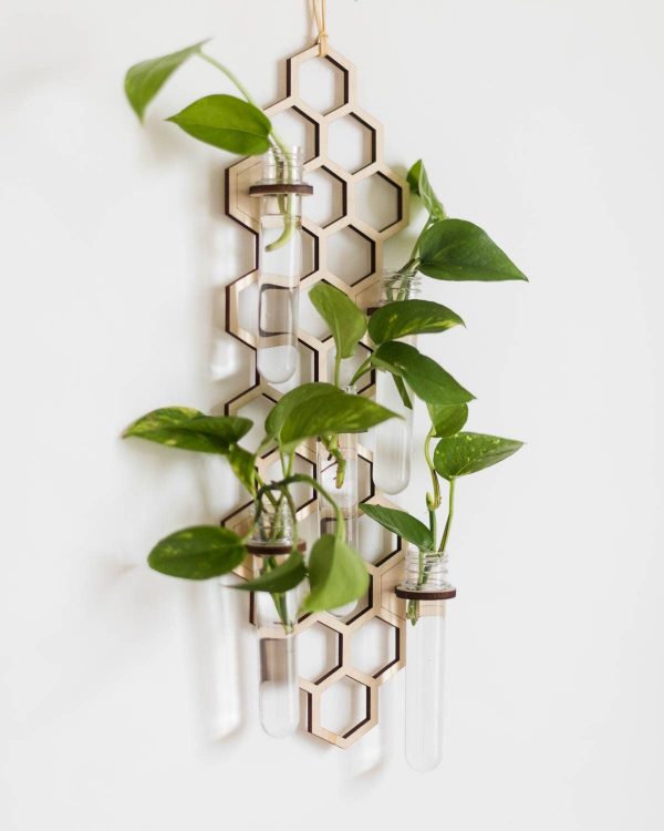 5 Tube Hanging Honeycomb Propagation Station