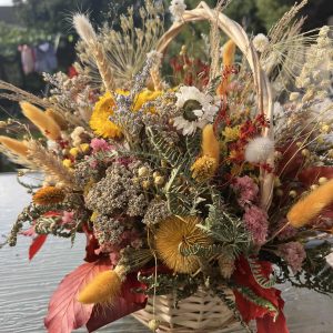 Autumn Flower Basket