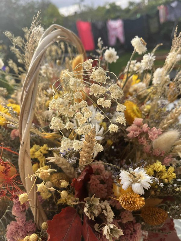 Autumn Flower Basket - Image 4