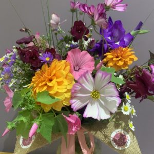 Hand tied bouquet - The joy of late summer