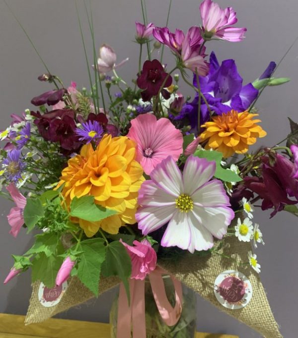 Hand tied bouquet - The joy of late summer