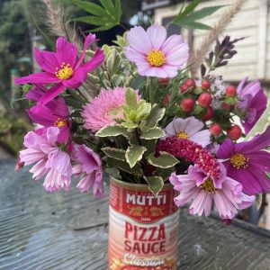 Tin Can Garden Posy