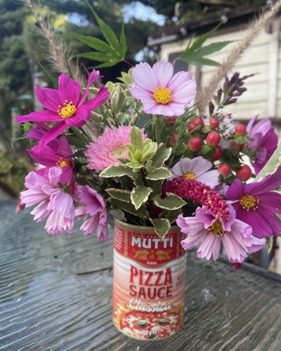 Tin Can Garden Posy