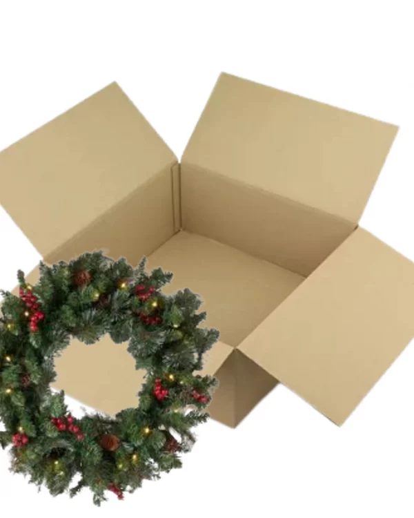 Christmas Wreath Shipping Boxes (25 pack)