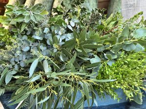 Mixed Festive Foliage buckets