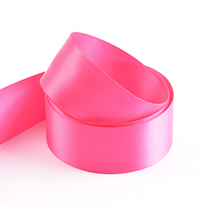 Woven Edge Single Face Recycled Polyester Satin